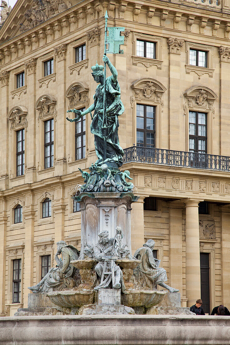 Würzburger Residenz; Würzburg Bayern Deutschland