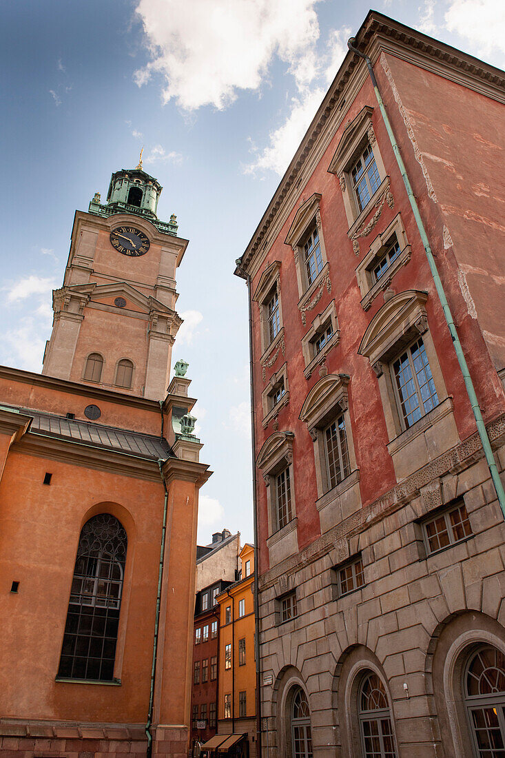 Buildings In The Old Town; Stockholm Sweden