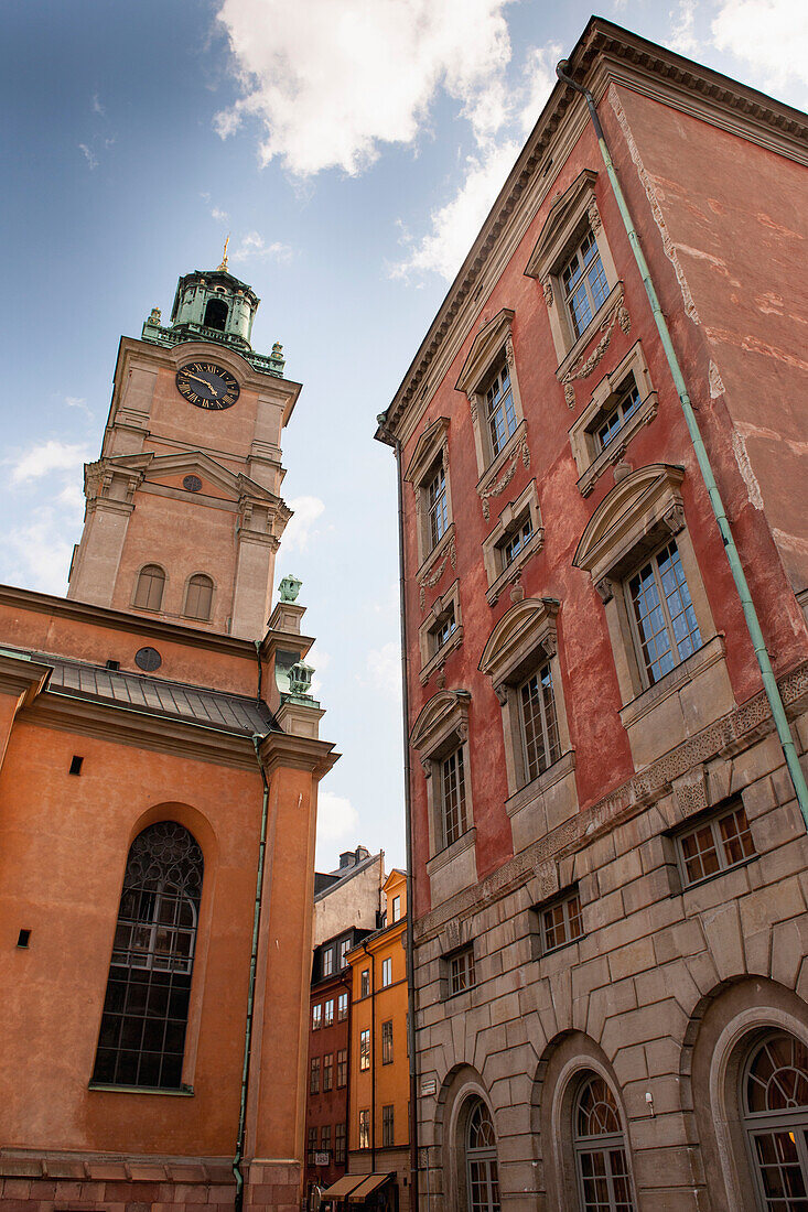 Gebäude in der Altstadt; Stockholm Schweden