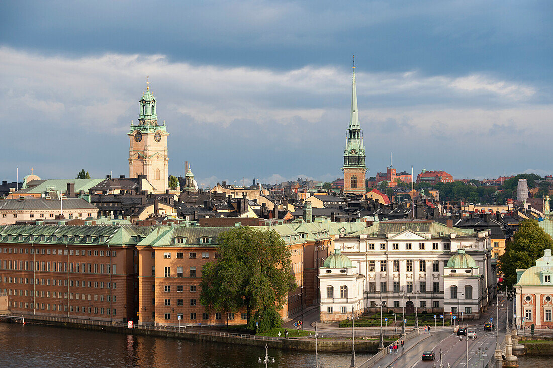 Overlooking Gamla Stan The Old City; Stockholm Sweden