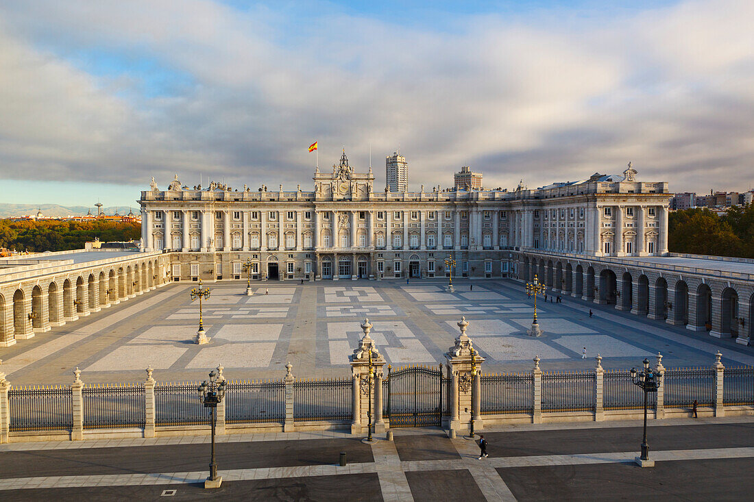 The Royal Palace; Madrid Spain