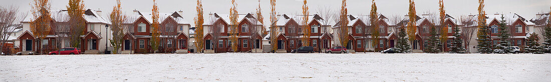 Doppelhaushälften; Edmonton Alberta Kanada