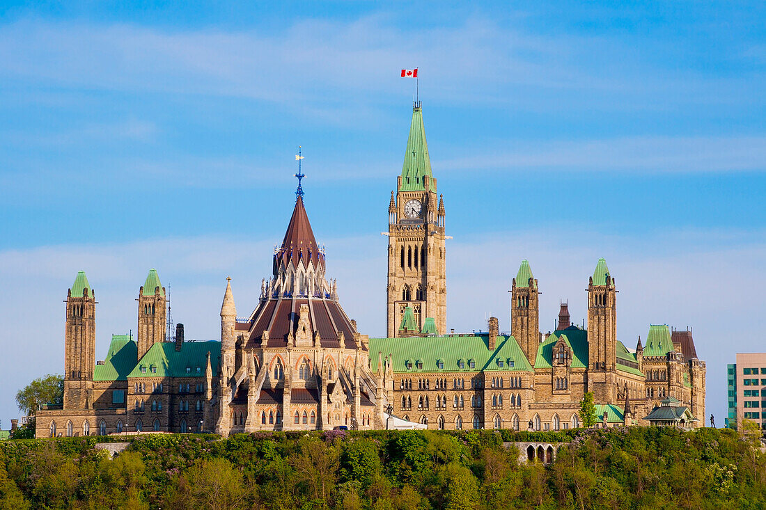 Parlamentsgebäude; Ottawa Ontario Kanada