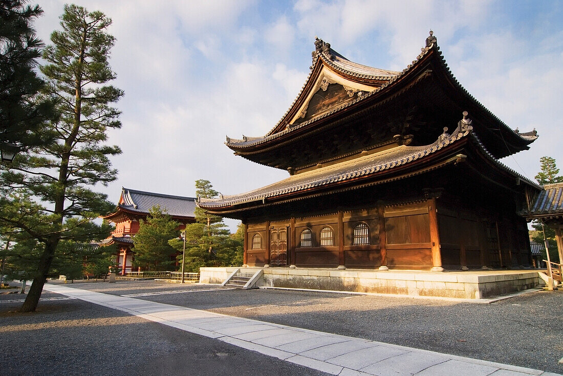 Japanese Zen Temple; Kyoto, Japan