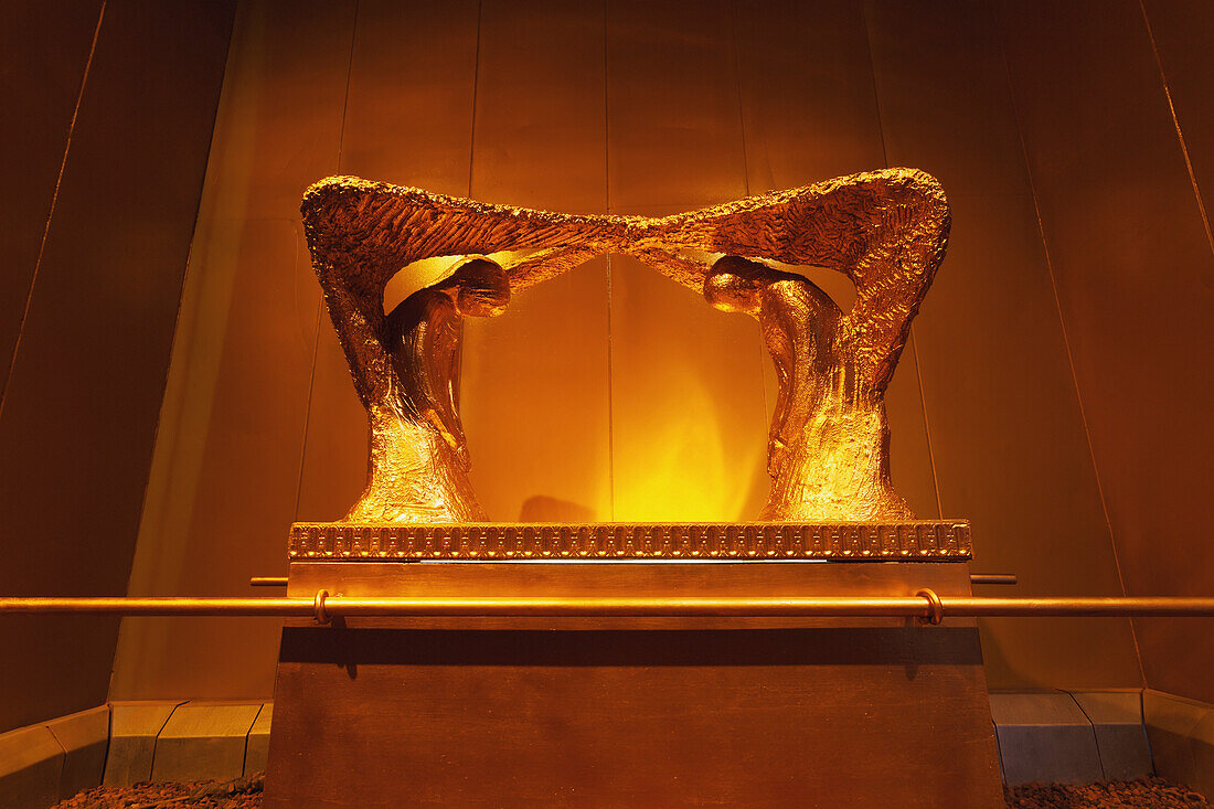 Replica Of The Gold Cherubim On The Ark Of The Covenant; Timna Park Arabah Israel