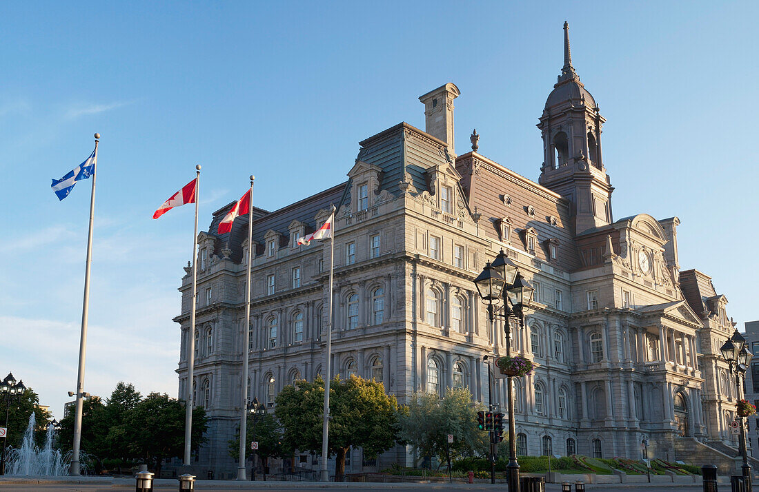 Montreal City Hall; Montreal Quebec Canada