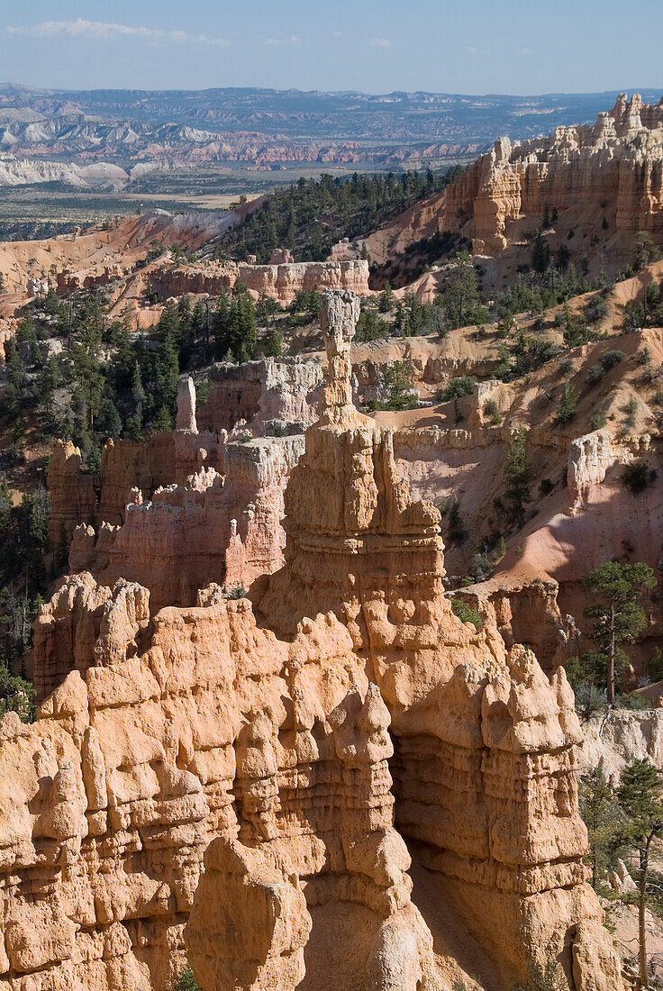 Utah, Bryce Canyon National Park, Felsformationen bilden den Fairyland Canyon.