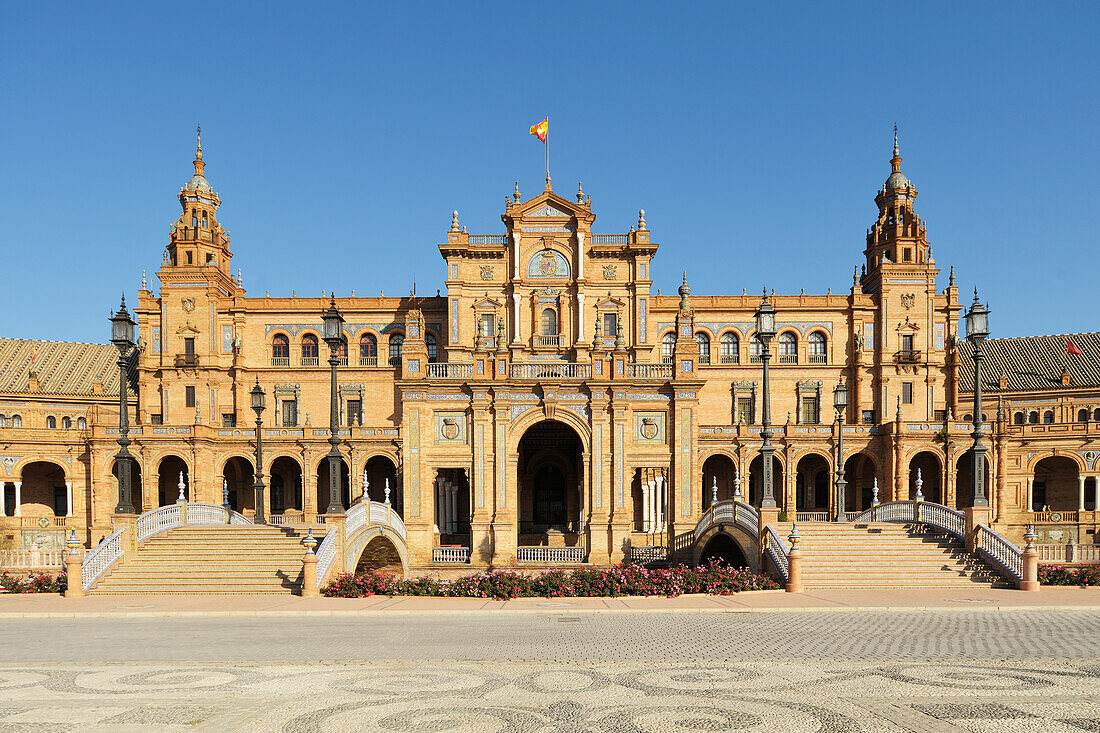 Plaza De Espana; Seville Andalusia Spain
