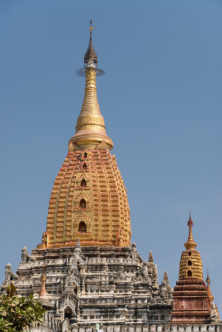 Myanmar, Bagan, Ananda Pahto, Einer der ersten großen Tempel.