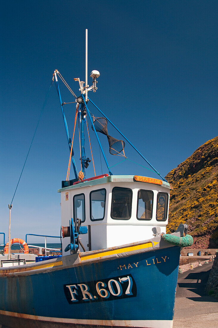United Kingdom, Scotland, Pennan, Fishing Boat