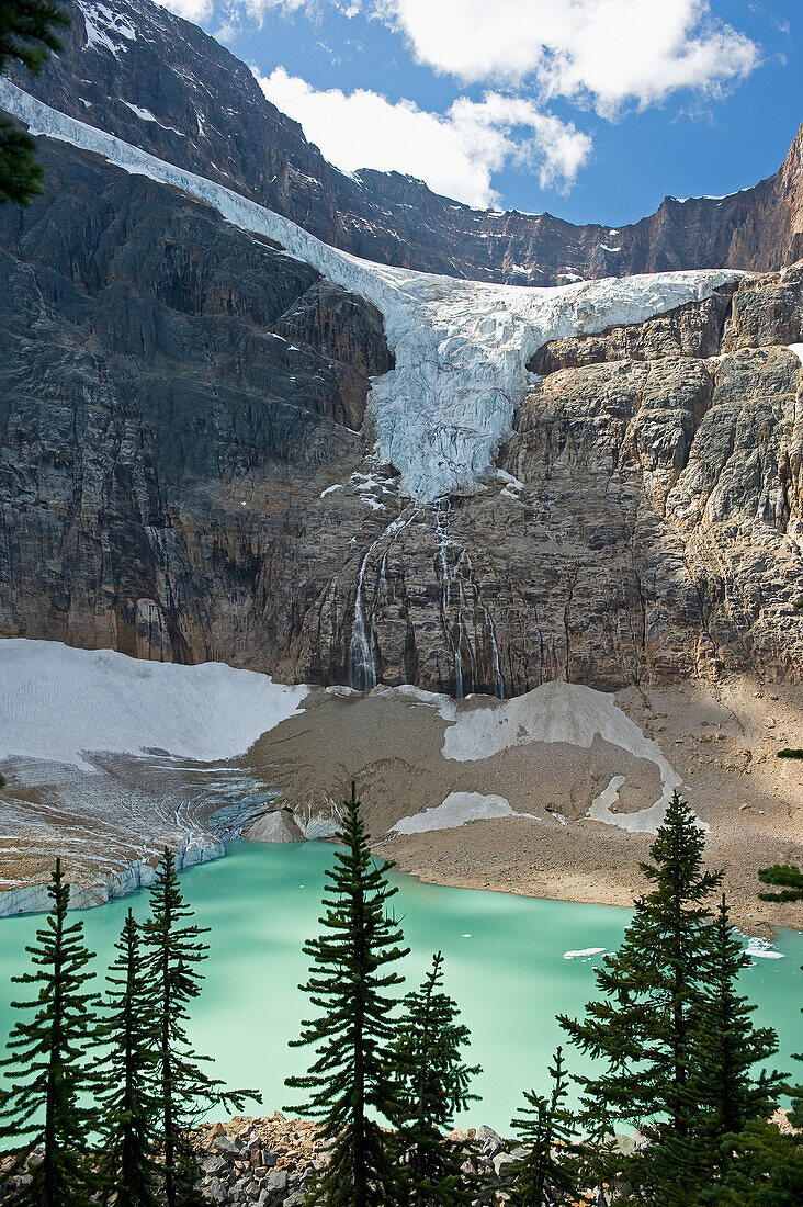 Angel Glacier; Alberta Canada