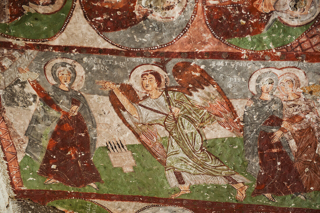 Kunstwerk in der Pancarlik Kirche; Nevsehir Türkei