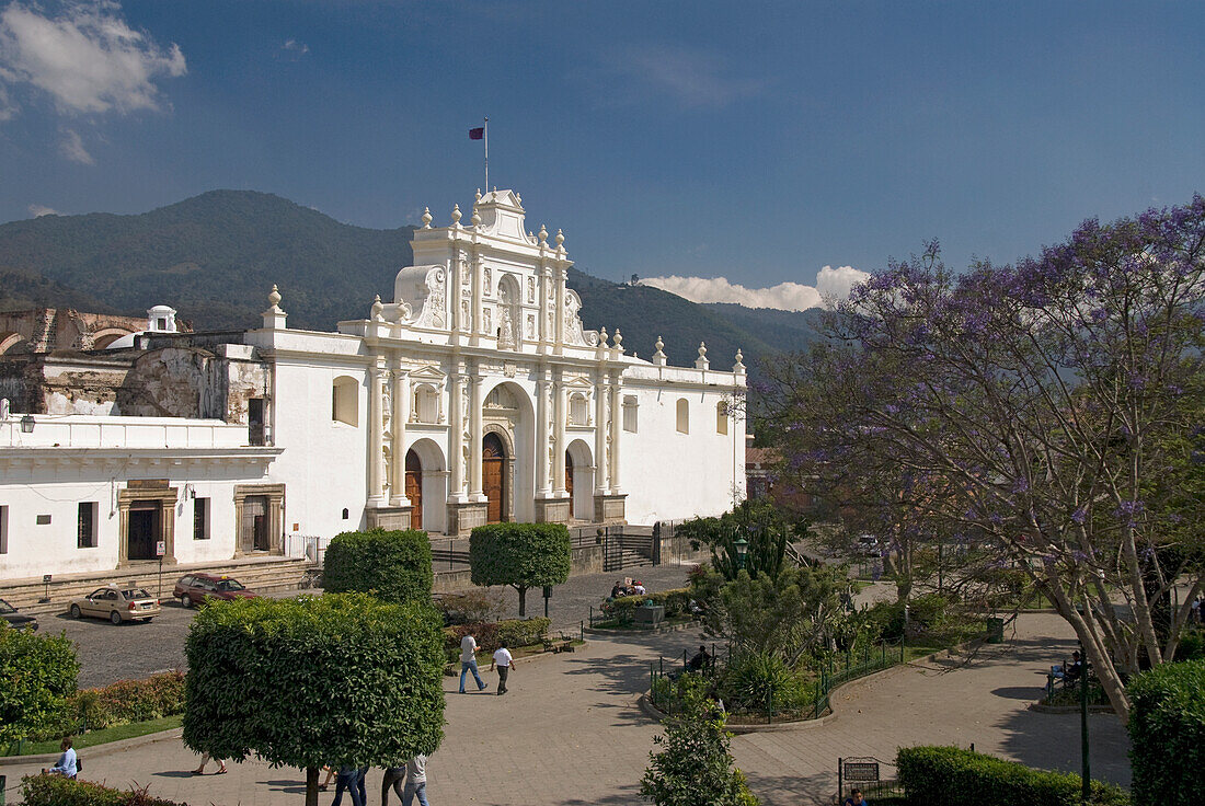 Guatemala, Antigua, Die Kathedrale von San Jose