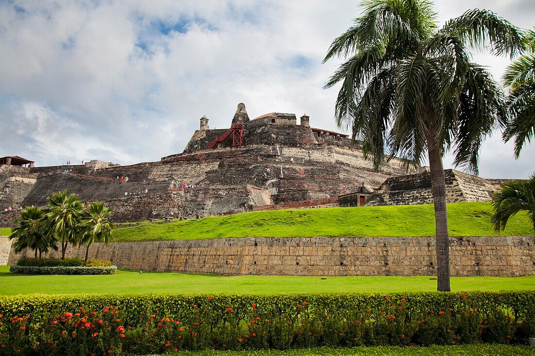 Castillo San Felipe De Barajas; Cartagena Colombia