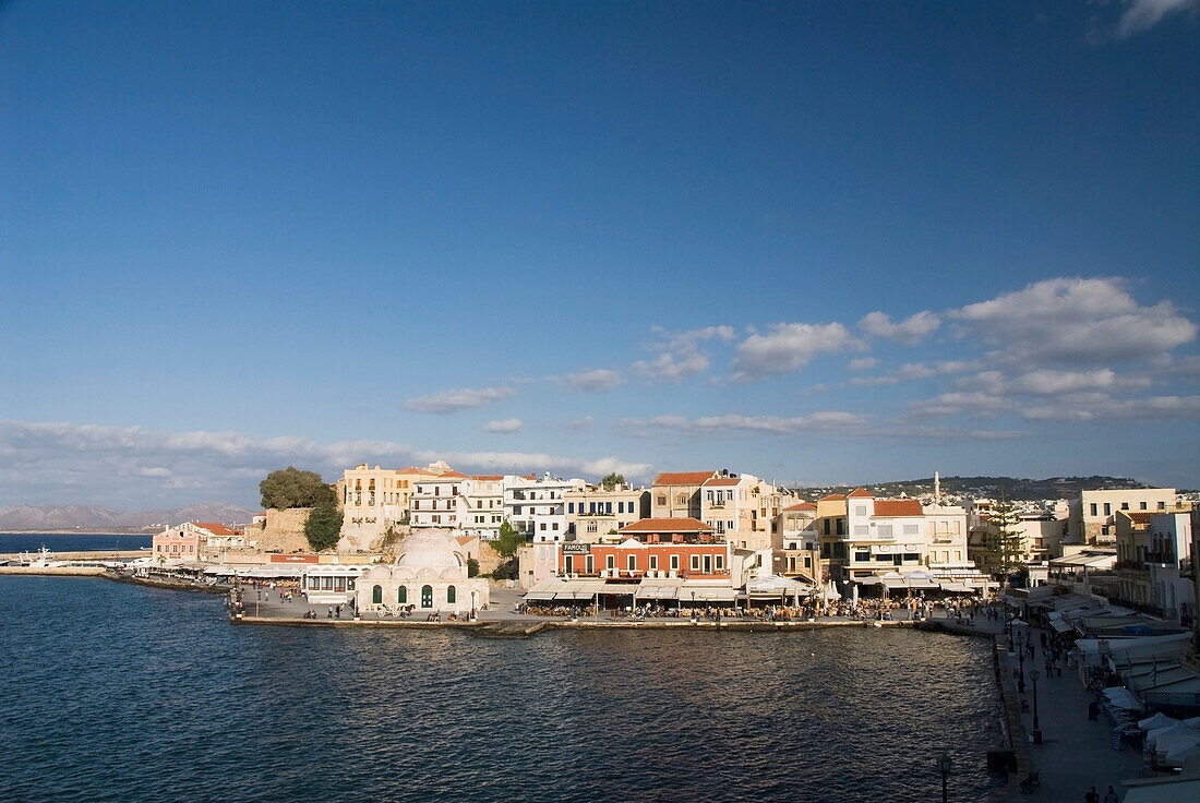Greece, Crete, 16Th Century Venetian Harbor.