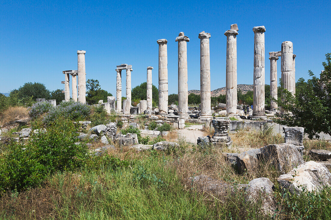 Ruinen von Aphrodisias Ruinen des Aphroditentempels; Aydin-Provinz Türkei