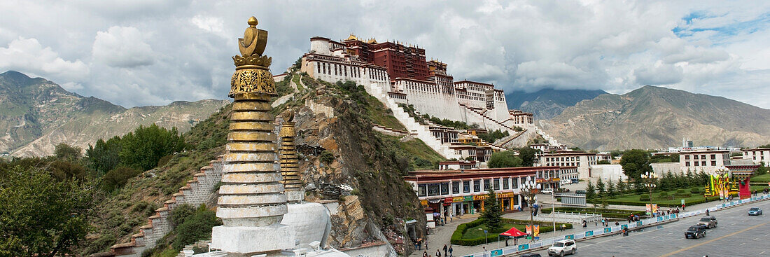 Potala-Palast; Lhasa, Xizang, China