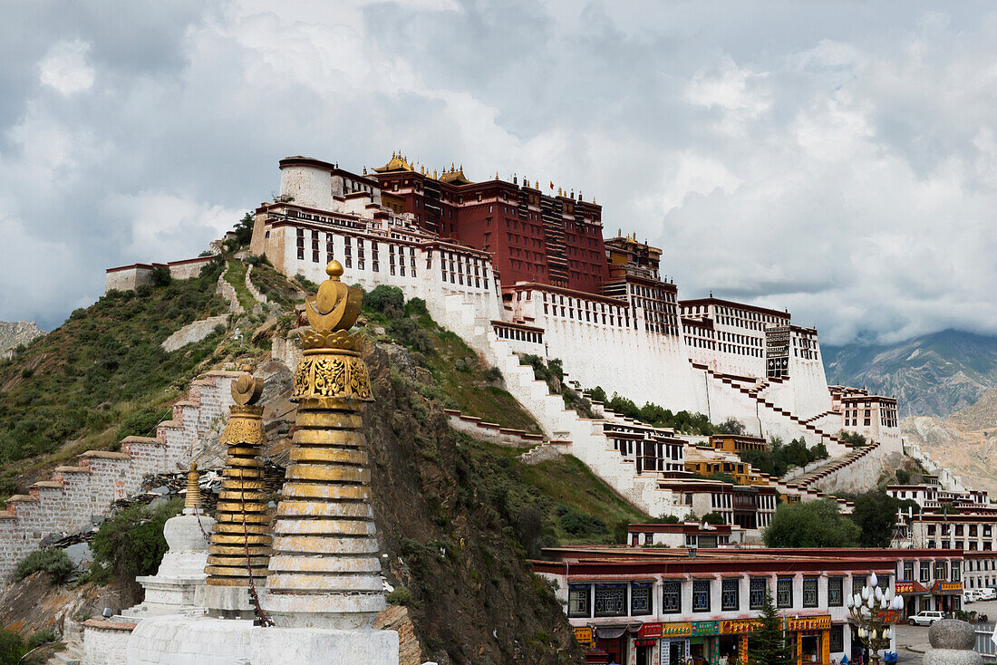 Potala Palace; Lhasa, Xizang, China