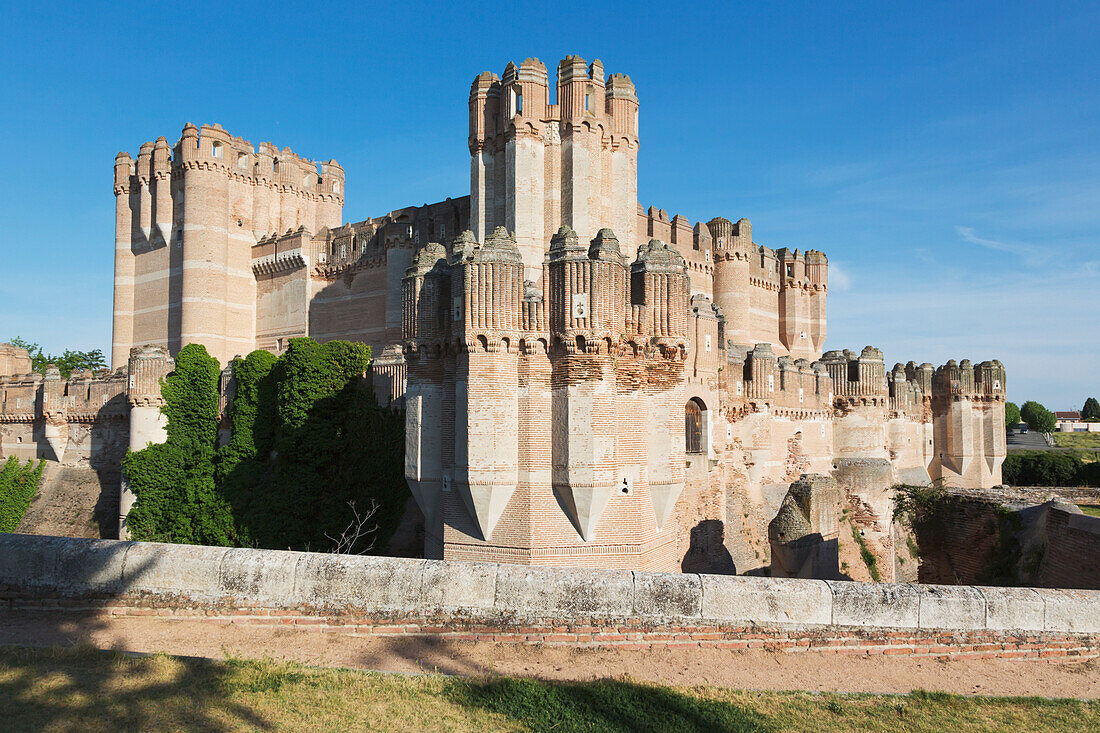 Schloss Coca; Coca Provinz Segovia Spanien