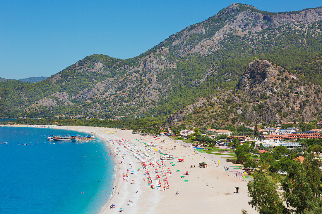 Badeort; Oludeniz, Provinz Mugla, Türkei