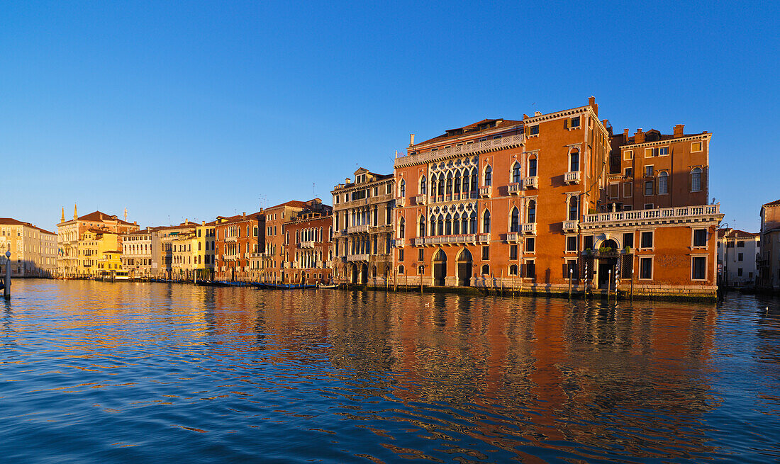 Buildings along canal; Venice, Italy
