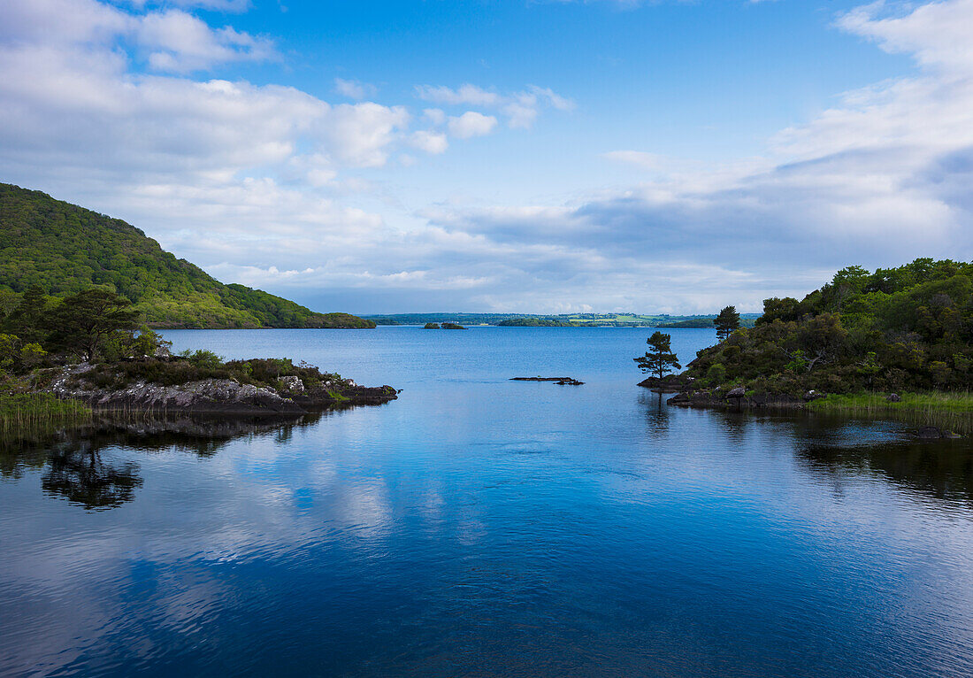 UK, Ireland, County Kerry, View of Muckross Lake