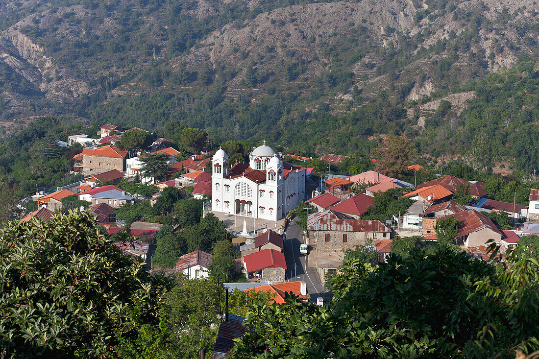 Townscape; Troodos, Cyprus