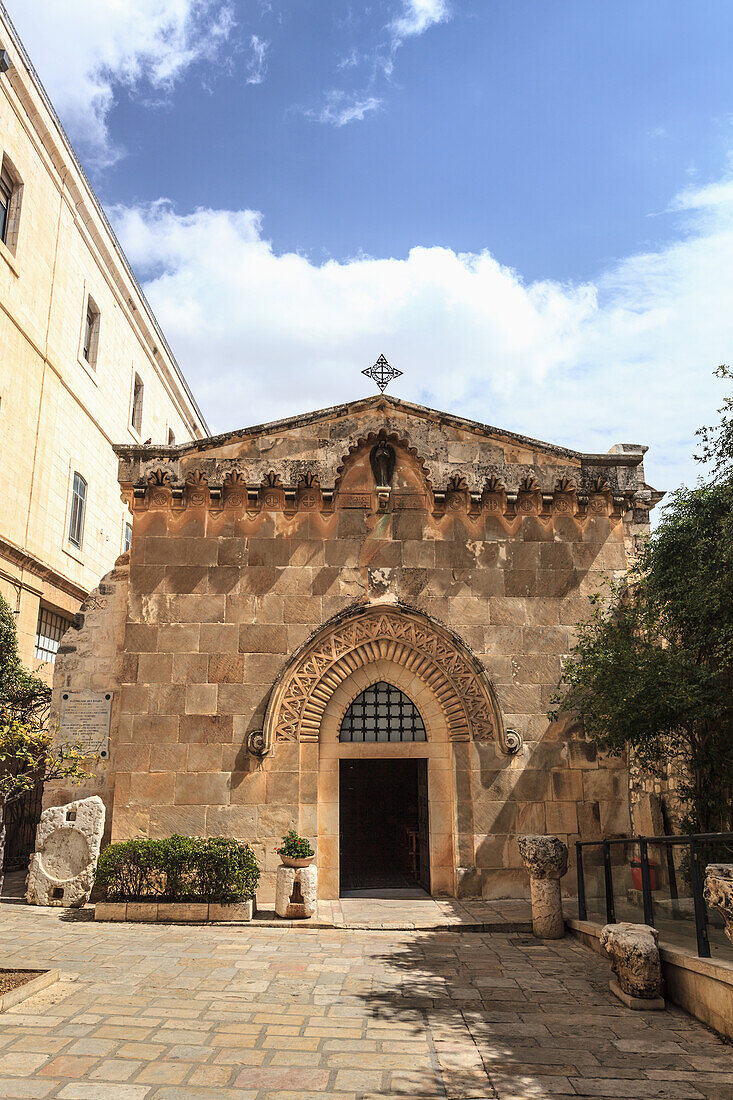 Israel, View of church of Flagellation; Jerusalem