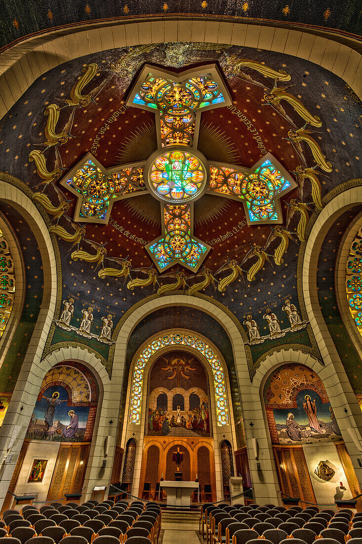 Israel, Interior of Church of St Peter; Gallicantu