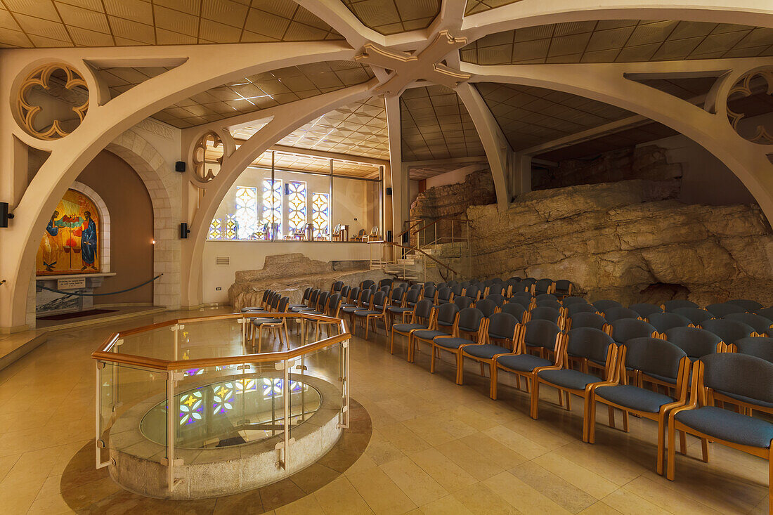 Israel, Interior of Church of Saint Peter; Gallicantu