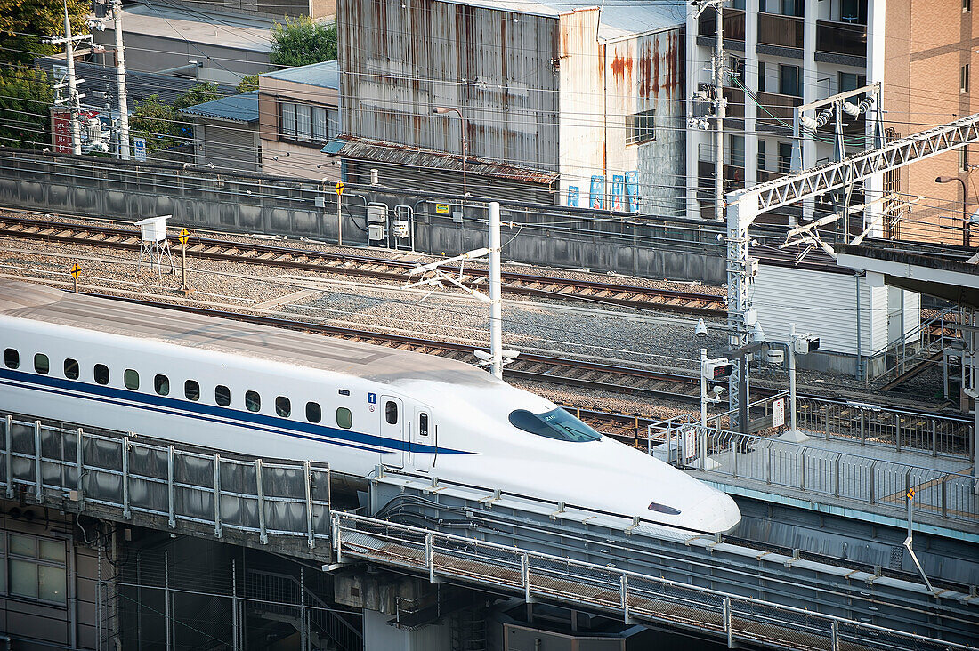 Japan, Shinkansen Bullet Train; Kyoto
