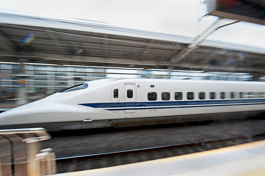 Japan, Shinkansen Bullet Train; Kyoto