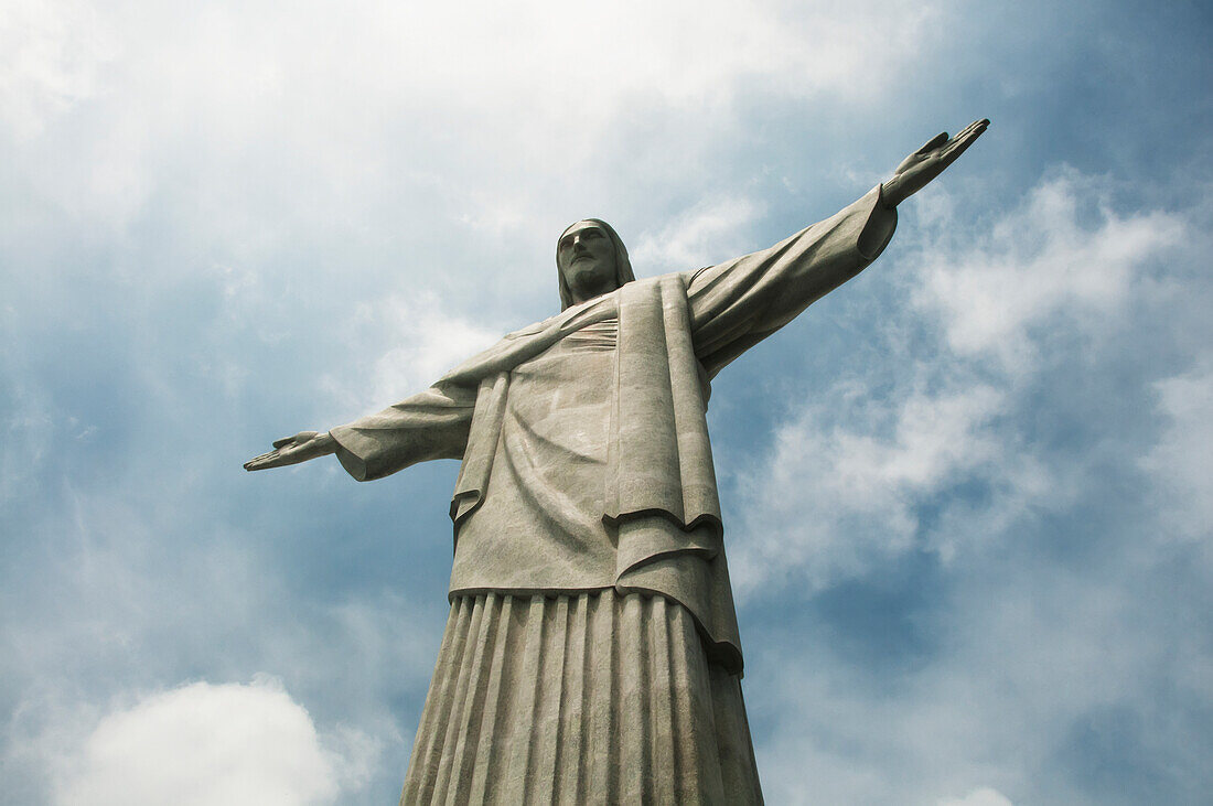 Christ The Redeemer Statue, Corcovado Mountain, Tijuca Forest National Park; Rio De Janeiro, Brazil