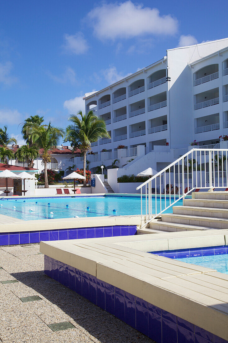 Resort Pool; Simpson Bay, St. Martin, French West Indies