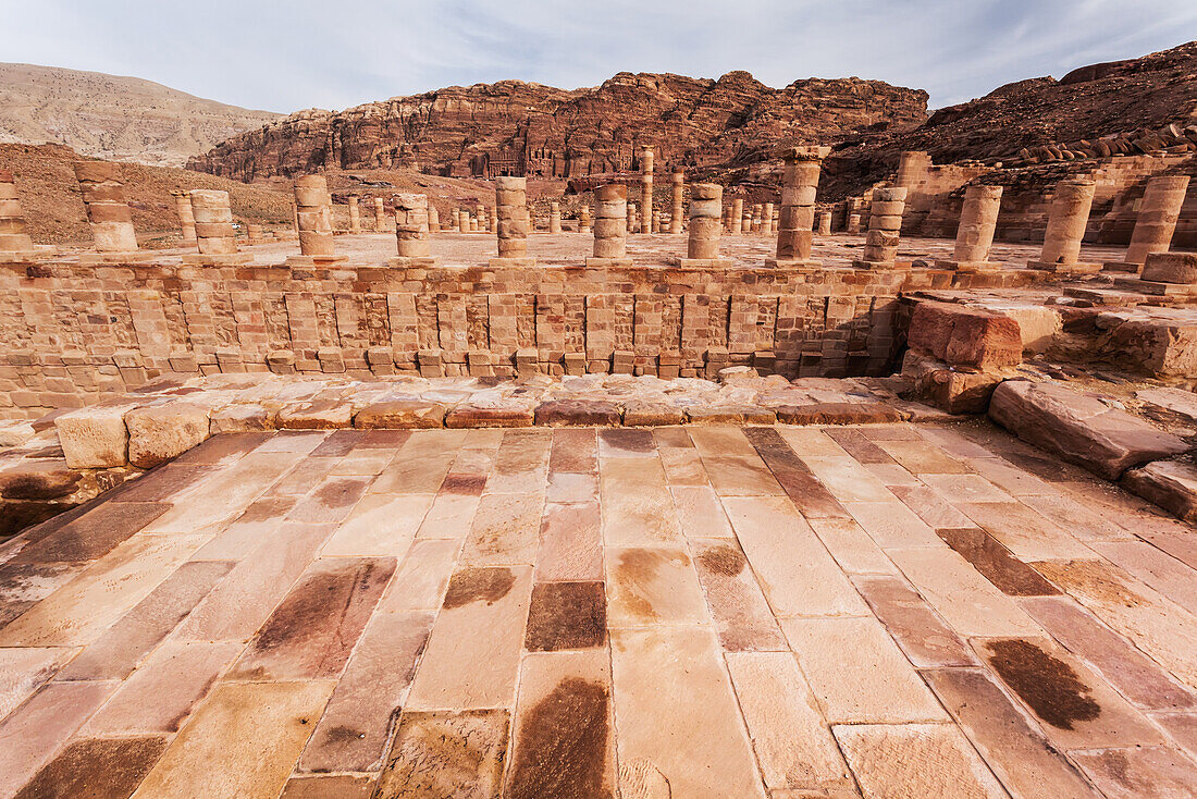 Jordanien, Alte Ruinen; Petra