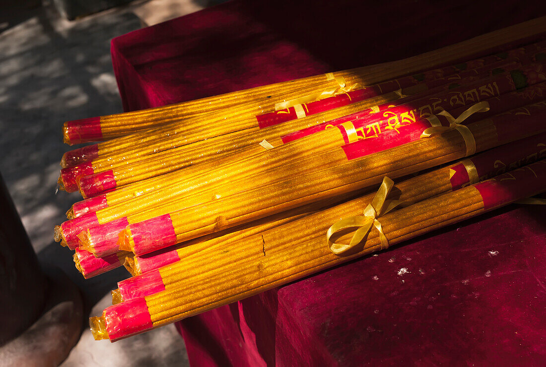 China, Incense; Gansu