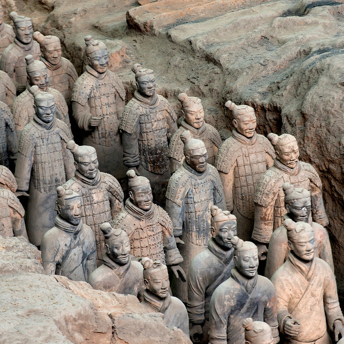 Mausoleum des ersten Qin-Kaisers; Xi'an, Shaanxi, China