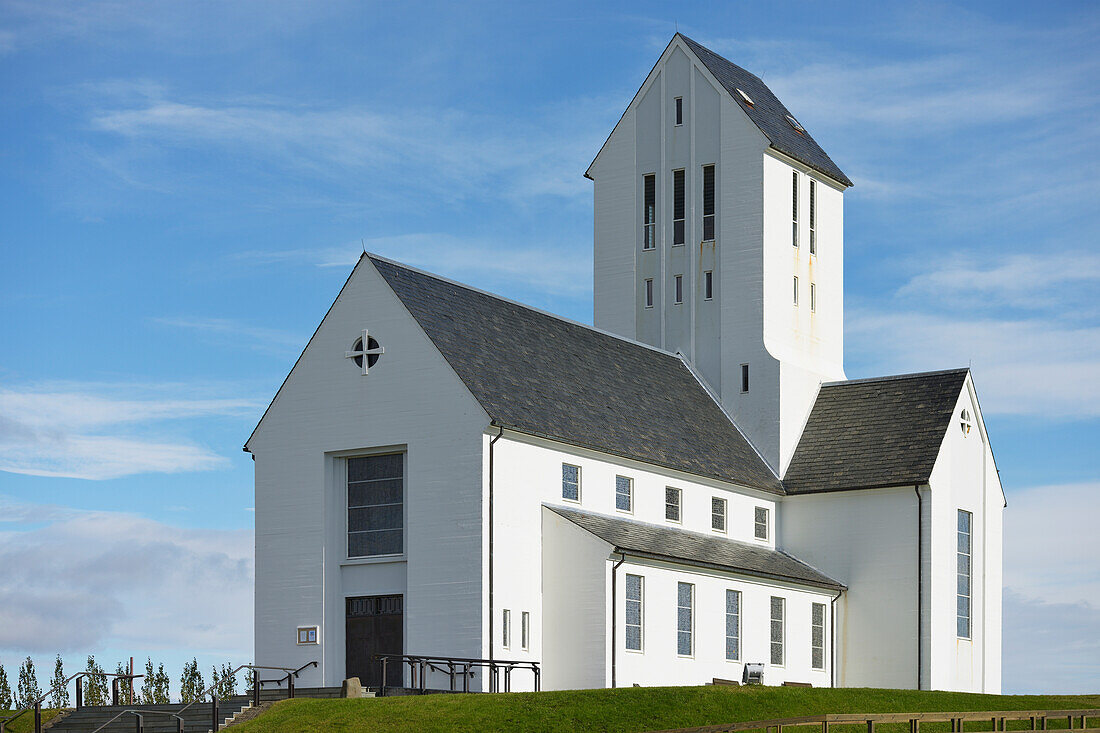 Skalholt Neue Kathedrale; Biskupstungur, Selfloss, Arnessysla, Island
