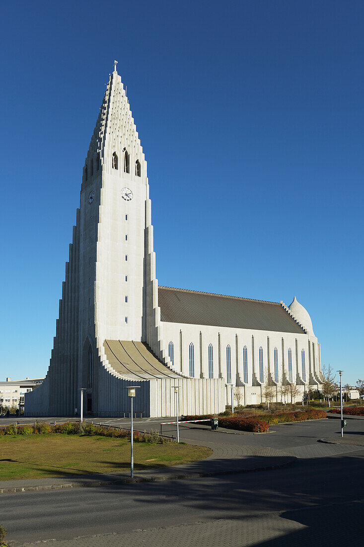 Hallgrimskirkja, The Lutheran Parish Church Of Iceland; Reykjavik, Gullbringusysla, Iceland