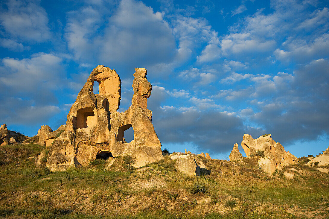 Rock Formations In Goreme; Cappadocia, Turkey