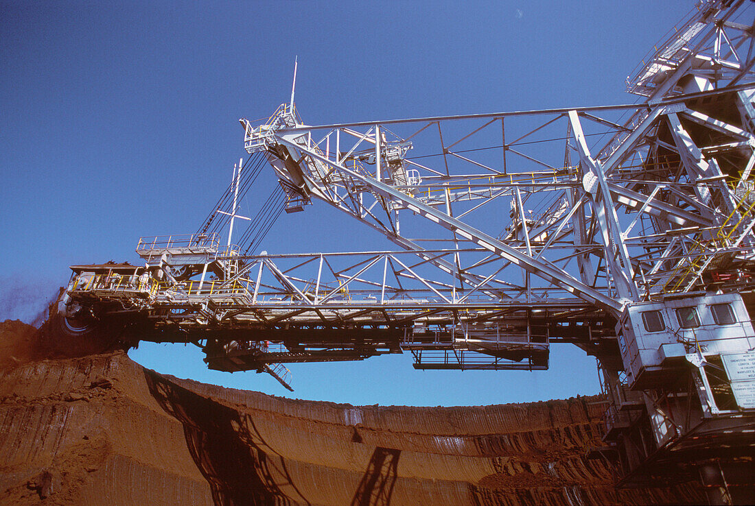 Brown Coal Mining, Bucket Excavator, LaTrobe Valley, Australia