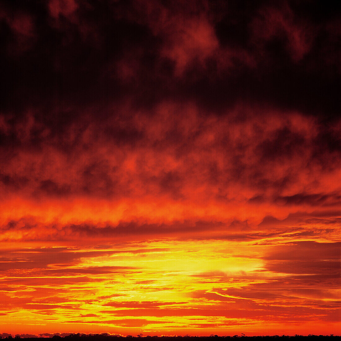 Sunset, Clouds