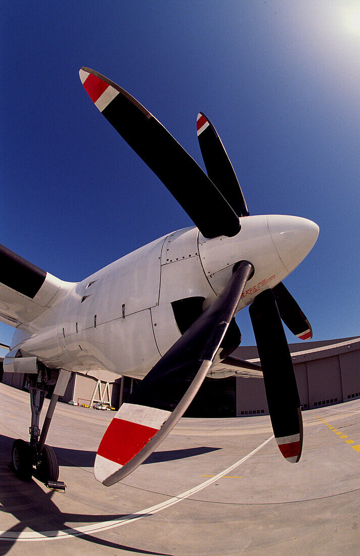 Turbo-Prop Aircraft Engine and Propeller