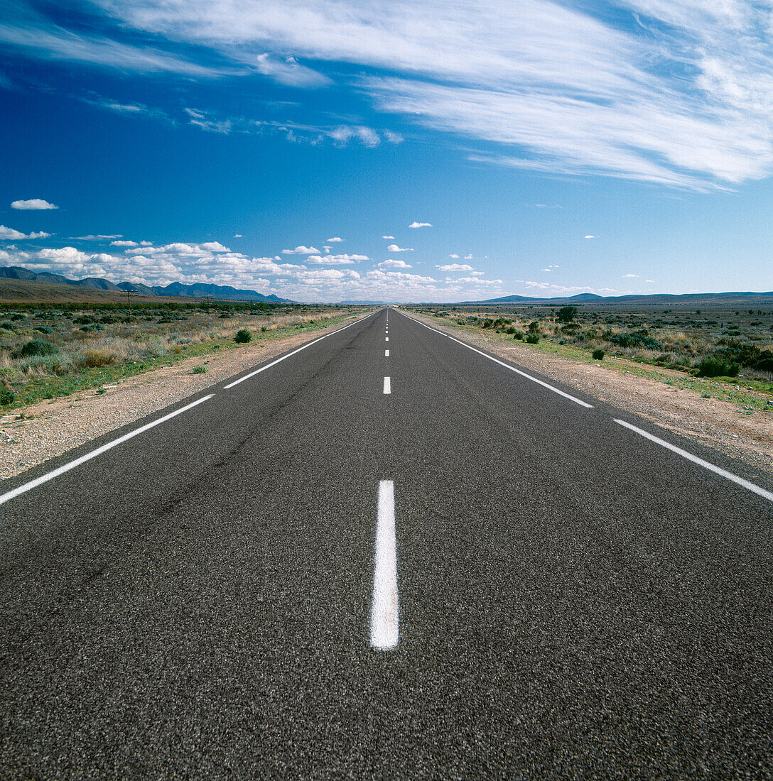 Landstraße, Australisches Outback, Australien