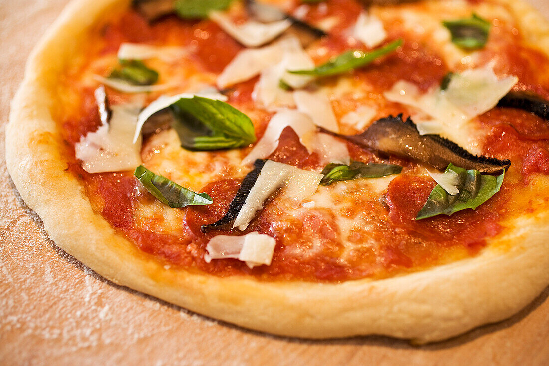 Close-Up of Pizza