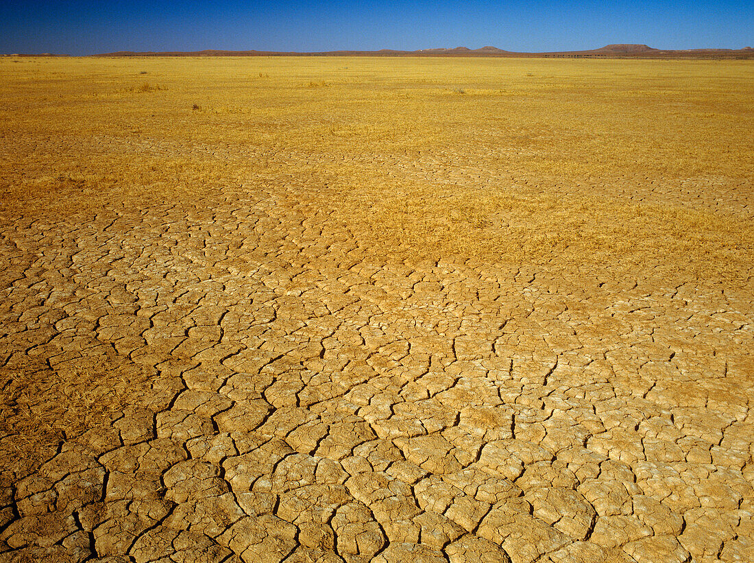 Zerklüftete Erde, Dry Lake Bed, Australien