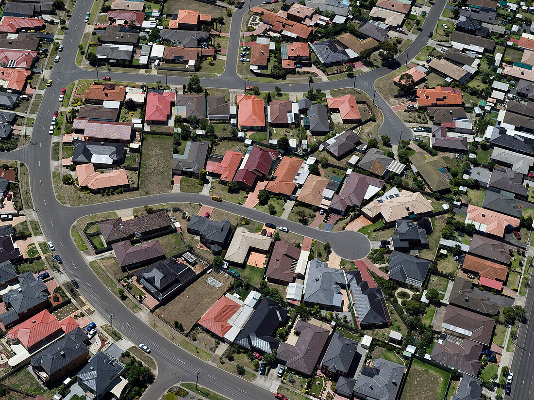 Suburban Housing, Aerial