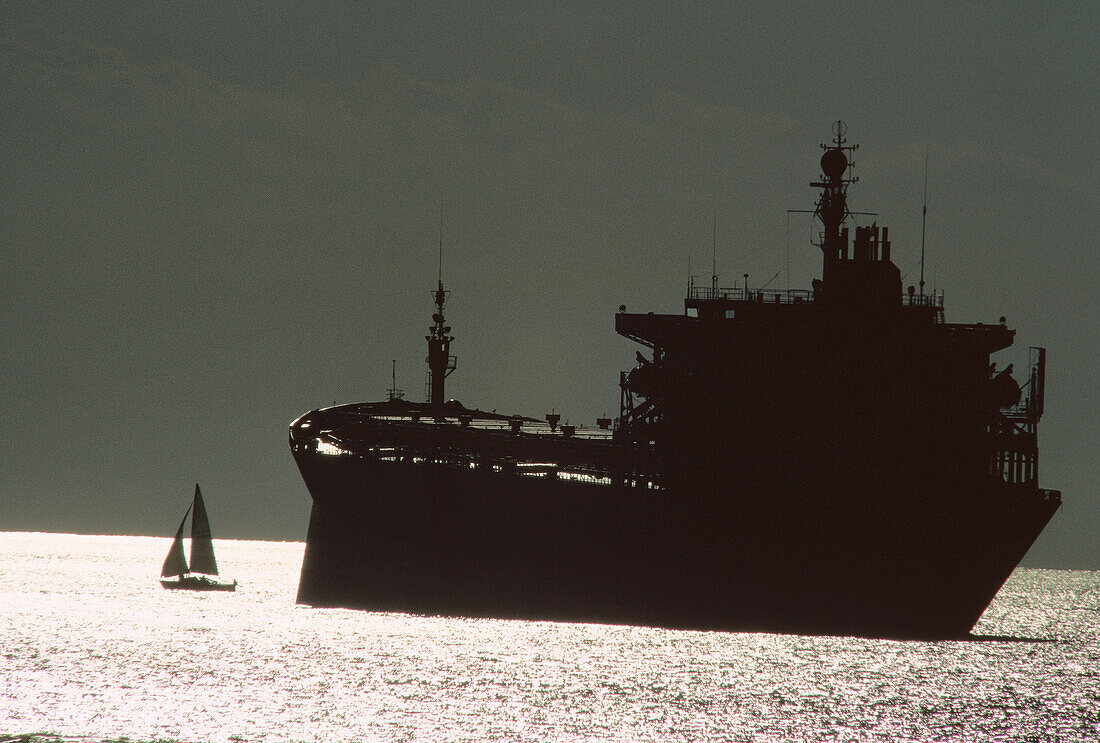 Tanker, English Bay, Vancouver, British Columbia, Canada