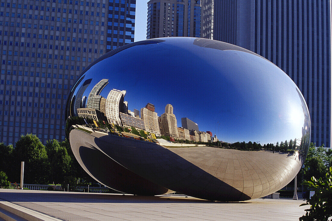 Wolkentor-Skulptur, Chicago, Illinois, USA