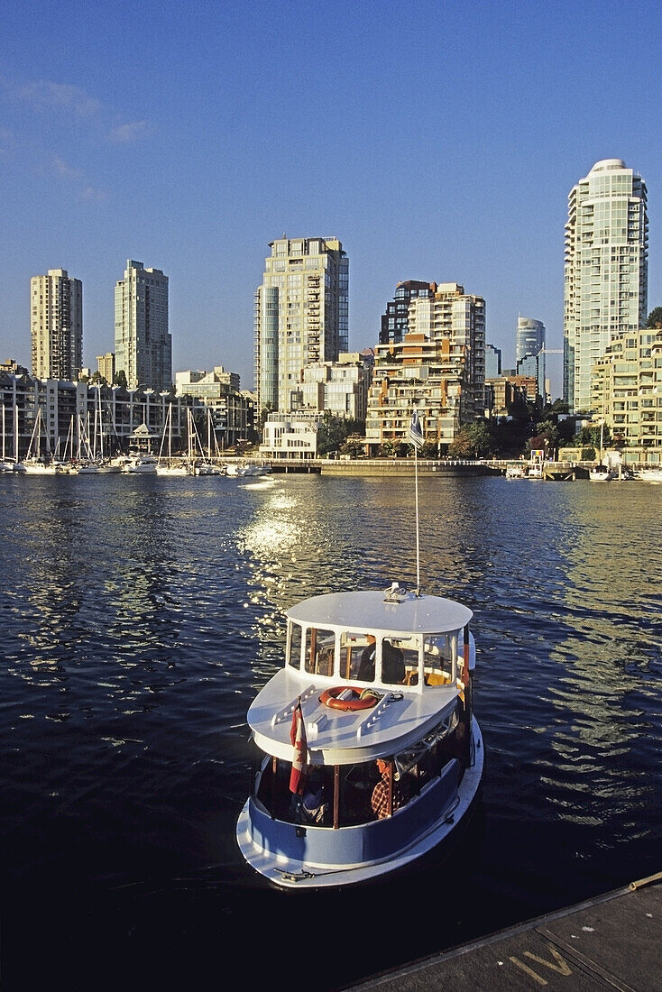 False Creek Fähre, Vancouver, Britisch-Kolumbien, Kanada